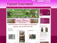 GAYANT GOURMAND - BOUTIQUE DRAGEE GATEAUX DE BONBON, figurine bapteme, mariage, communion, sujet, drag&eacute;e
