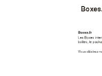 Boxes