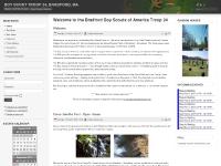 Welcome to the Bradford Boy Scouts of America Troop 24 Welcome to the Bradford Boy Scouts of America Troop 24