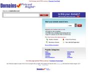  Backorder a Domain, Save with Bulk Registration, See our full line of products, Domains Priced Right