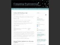Brad Rubin's Computing Exploratorium - Computing Exploratorium