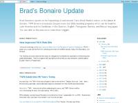 Brad's Bonaire Update Brad's Bonaire Update