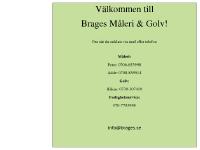 statistik för brages - brages.se statistik för brages - brages.se