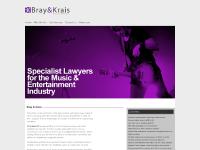 Home | Bray & Krais | Specialist Media and Entertainment Lawyers | General