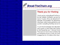 BreakTheChain.org - Thanks for Visiting! BreakTheChain.org - Thanks for Visiting!