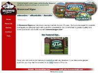 Brenwood Signs - custom cedar wood signs, custom artwork, Ontario, farm, home, commercial, church