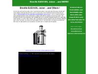 Breville BJE510XL Juicer - Breville BJE510XL Juicer Breville BJE510XL Juicer - Breville BJE510XL Juicer