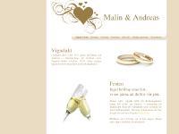 Malin och Andreas Malin och Andreas