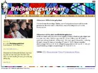 brickebergskyrkan.se Kalender, Läs hela kalendern..., Joh 3:16