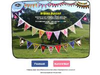 brilliantbunting.co.uk shop, Ecommerce Nottingham, green web hosting