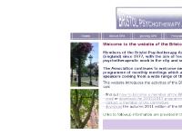 Welcome to the website of Bristol Psychotherapy Association (BPA) Welcome to the website of Bristol Psychotherapy Association (BPA)