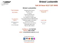 Locksmith Bristol | Bristol 24 Hour Emergency Locksmiths Locksmith Bristol | Bristol 24 Hour Emergency Locksmiths