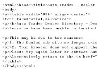 Auto Trader - Dealer Page Server Auto Trader - Dealer Page Server