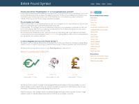 britishpoundsymbol.com pound symbol, british pound symbol, pound sign