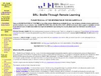 brl.org Introduction to Braille Course, Specialized Codes Course, Chemistry Braille