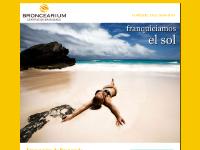 Broncearium Centros de Bronceado. Rayos UVA. Franquicias Bronceado ultrarapido, estetica y belleza.