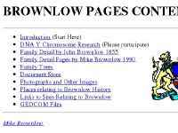 brownlow.info Introduction, DNA Y Chromosome Research, Family Detail by John Brownlow 1855