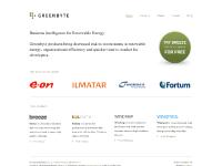 Business Intelligence for Renewable Energy - Greenbyte Business Intelligence for Renewable Energy - Greenbyte