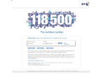 118 500: The Directory Enquiry service from BT