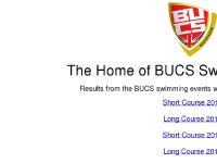 .::BUCS Swimming::. .::BUCS Swimming::.