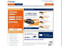 budget.co.nz rental cars, car rental, car hire New Zealand
