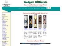  Meucci Cues, 5280 Cues, Balabushka Cues, Blade Cues