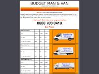 budgetmanandvan.com budget, cheap, value
