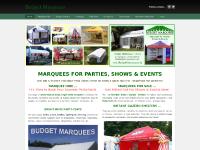 Budget Marquees - Budget Marquees - Marquees for Parties, Shows and Events - for