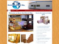 Bunk Bed World Mfg :: West Springfield, MA :: Bunk Beds, Unfinish Furniture, Futons, Mattresses at Wholesale Prices