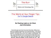 Burr Cook's History and Genealogy Site