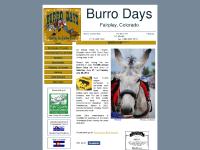 burrodays.com Park County RE-2 schools, (Top of Page), Schedule of Events