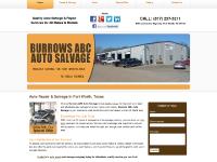   Used Automotive Parts - Fort Worth, TX - Burrows ABC Auto Salvage and Repair
