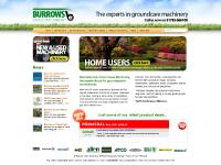 Lawn mowers, chainsaws and groundcare | Burrows Grass Machinery, Leyland and Stafford, serving the Midlands and North