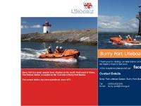 Burry Port Lifeboat - Royal National Lifeboat Institution - Burry Port, Carmarthenshire Wales