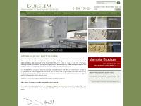 Burslem &ndash; Burslem – Stonemasons of Distinction Since 1880 – Stone Repair, Memorials, Architectural Stone, Stone Worktops – East Sussex