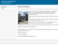 Burton Containers Burton Containers
