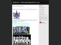 burtonsportingarchive.co.uk burton, football, local sport