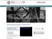 Topographical Surveys, Measured Building Surveys, Deliverables, Why Bury Associates?  Topographical Surveys, Measured Building Surveys, Deliverables, Why Bury Associates?