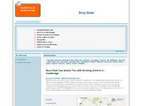 Looking for Cambridge Based Bowling Centres? Bury Bowl