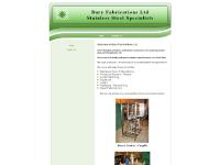 Bury Fabrications Ltd - Stainless Steel Specialists Bury Fabrications Ltd - Stainless Steel Specialists