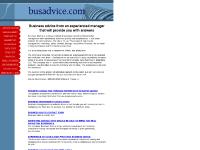 busadvice.com Advice, business, management