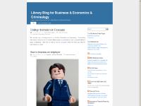 Library Blog for Business & Economics