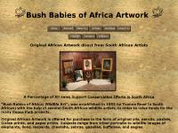 South African Wildlife Art - Bush Babies of Africa