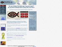 bushfish.org bush fish, jesus fish, car magnet