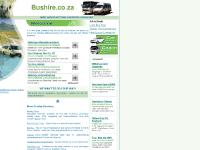 bushire.co.za CAR RENTAL, COACH HIRE, Barry's Coach Tours