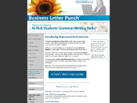 businessletterpunch.com business letter writing, writing business letters, how to write a business letter