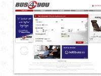 liten buss4you.se skärmbild