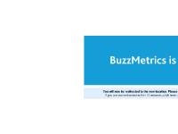 BuzzMetrics is now Nielsen-Online BuzzMetrics is now Nielsen-Online