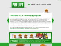 Prelift - Ledande aktör inom bygglogistik, samordning och materialinlyft