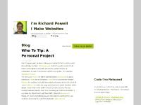 Richard Powell. Web Designer,Newcastle, UK Richard Powell. Web Designer,Newcastle, UK